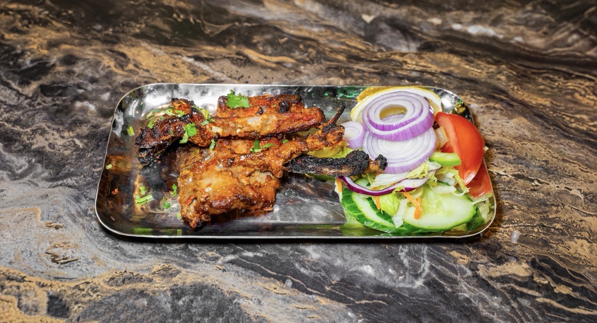 Tandoori lamb chops